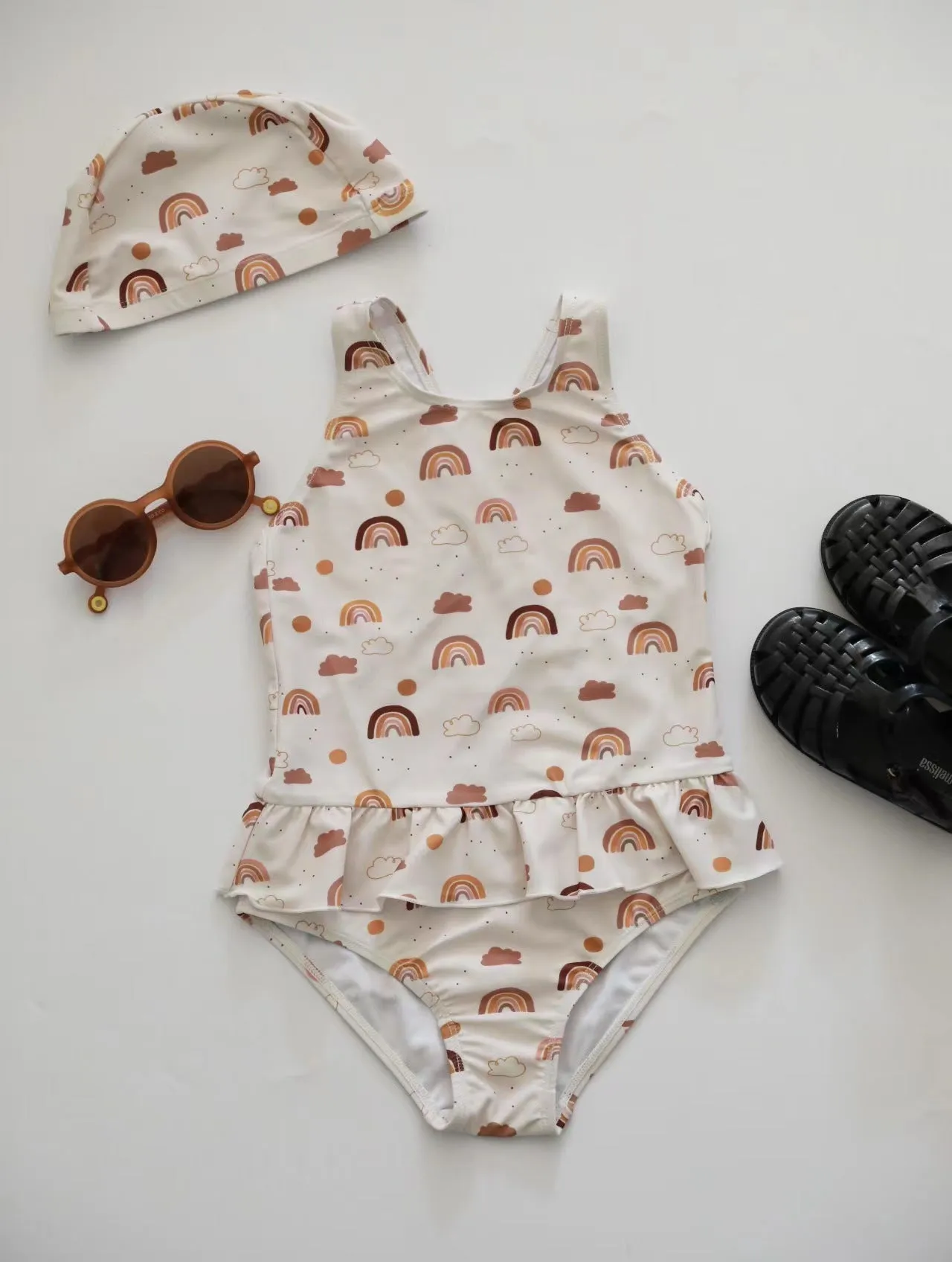 Toddler/Kid Girl Fun Prints One-Piece Swimsuits (6 Designs)
