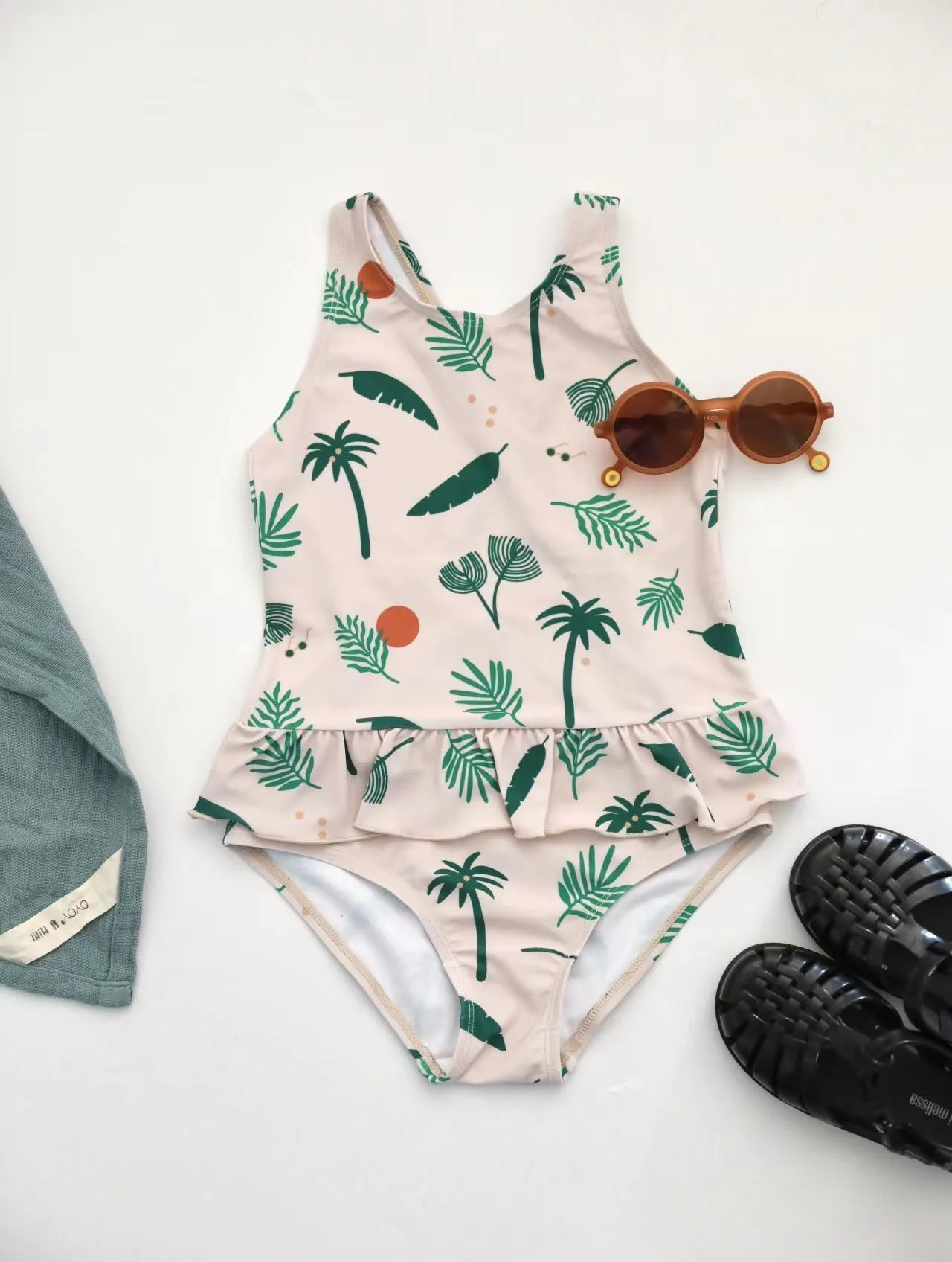 Toddler/Kid Girl Fun Prints One-Piece Swimsuits (6 Designs)
