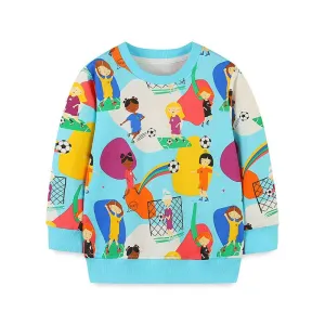 Toddler/Kid Playground Fun Print Sweatshirt
