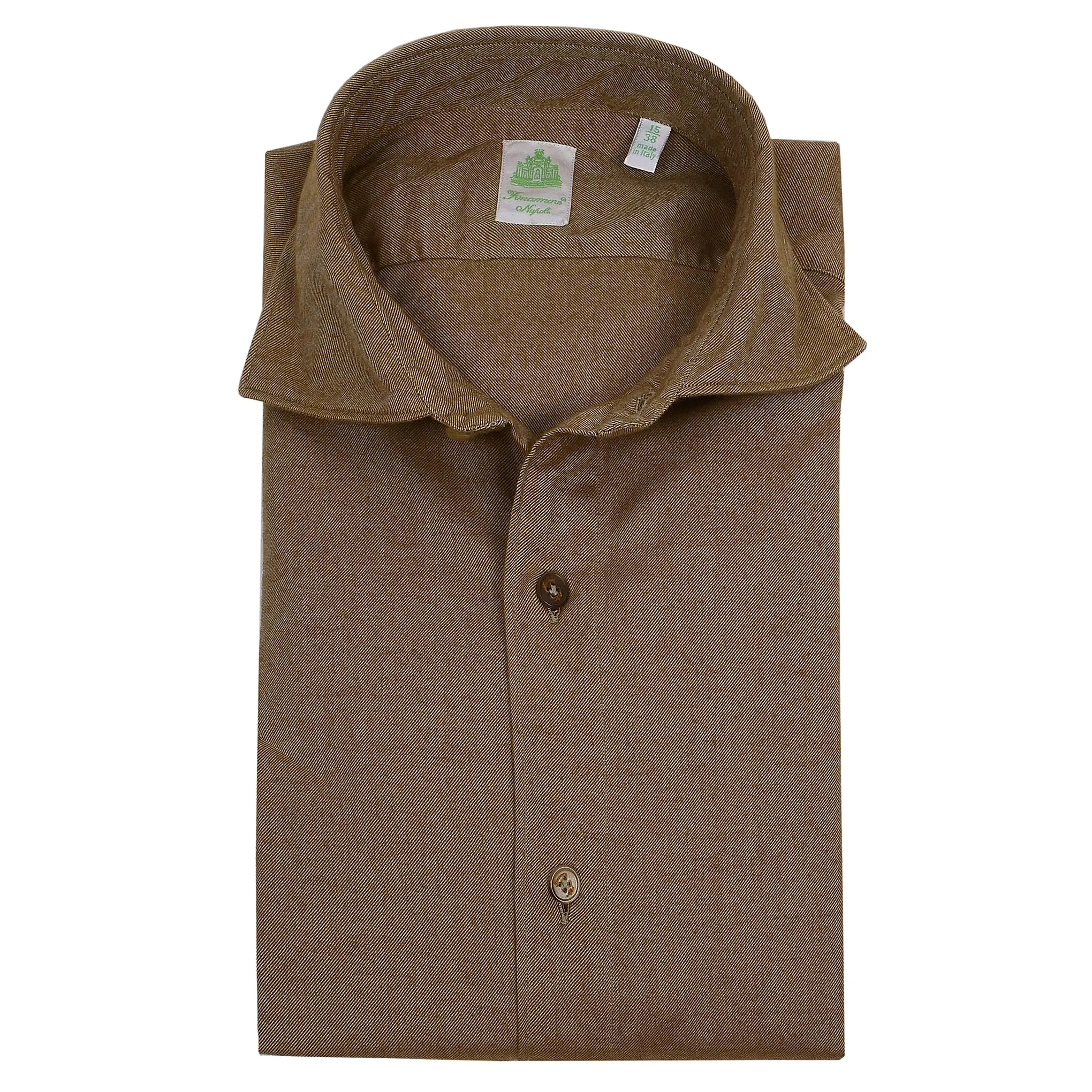 Tokyo slim fit sport shirt in flannel, various colors