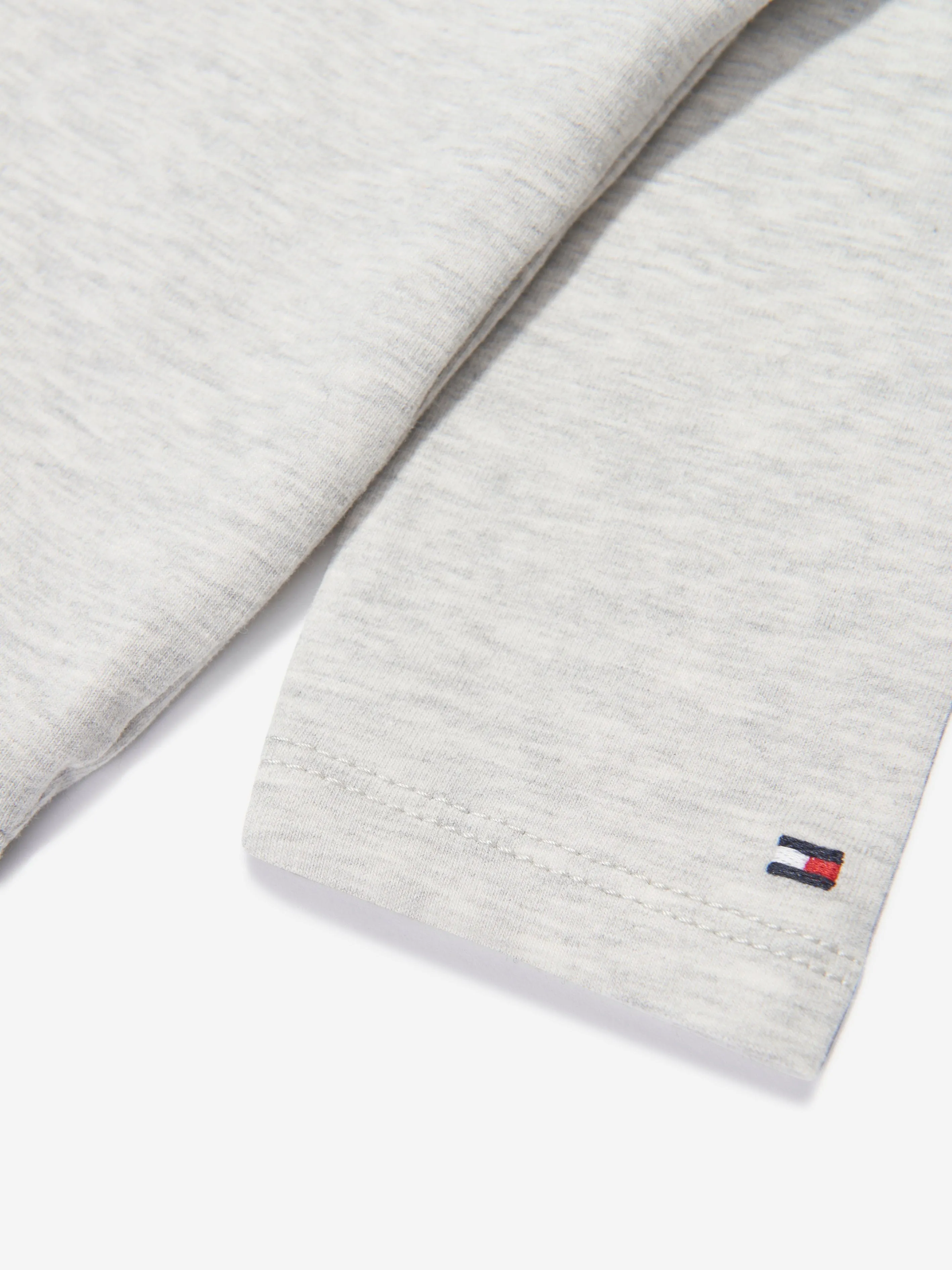 Tommy Hilfiger Baby Monogram Long Sleeve T-Shirt in Grey