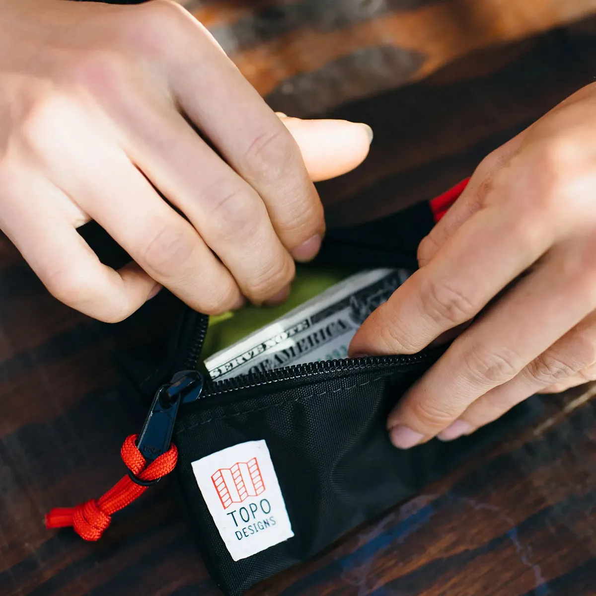 Topo Designs : Accessory Bag : Olive/Olive