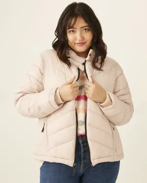 Tracey Starburst Packable Jacket | Pink