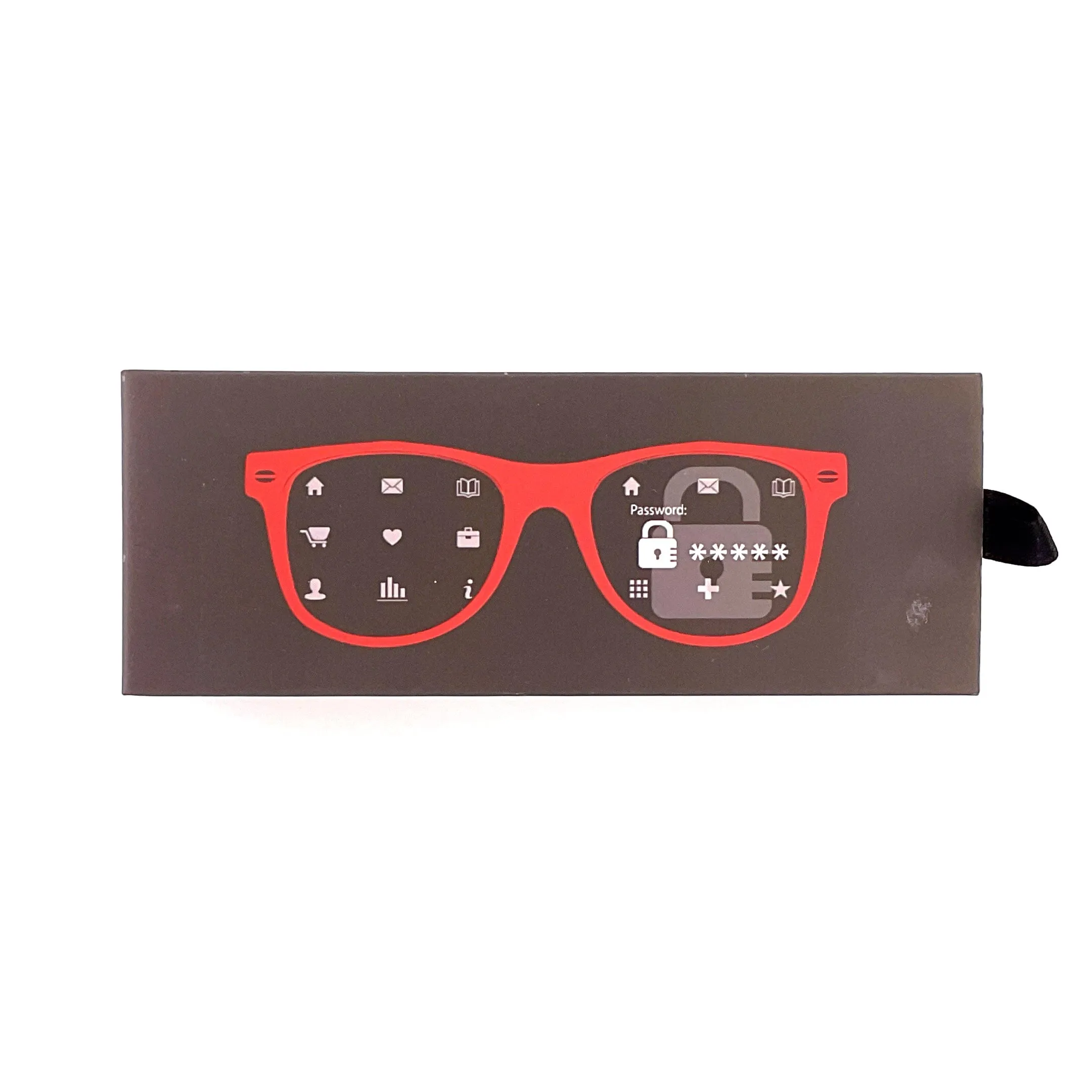 Trendy Fashion Red & Black Reading Glasses