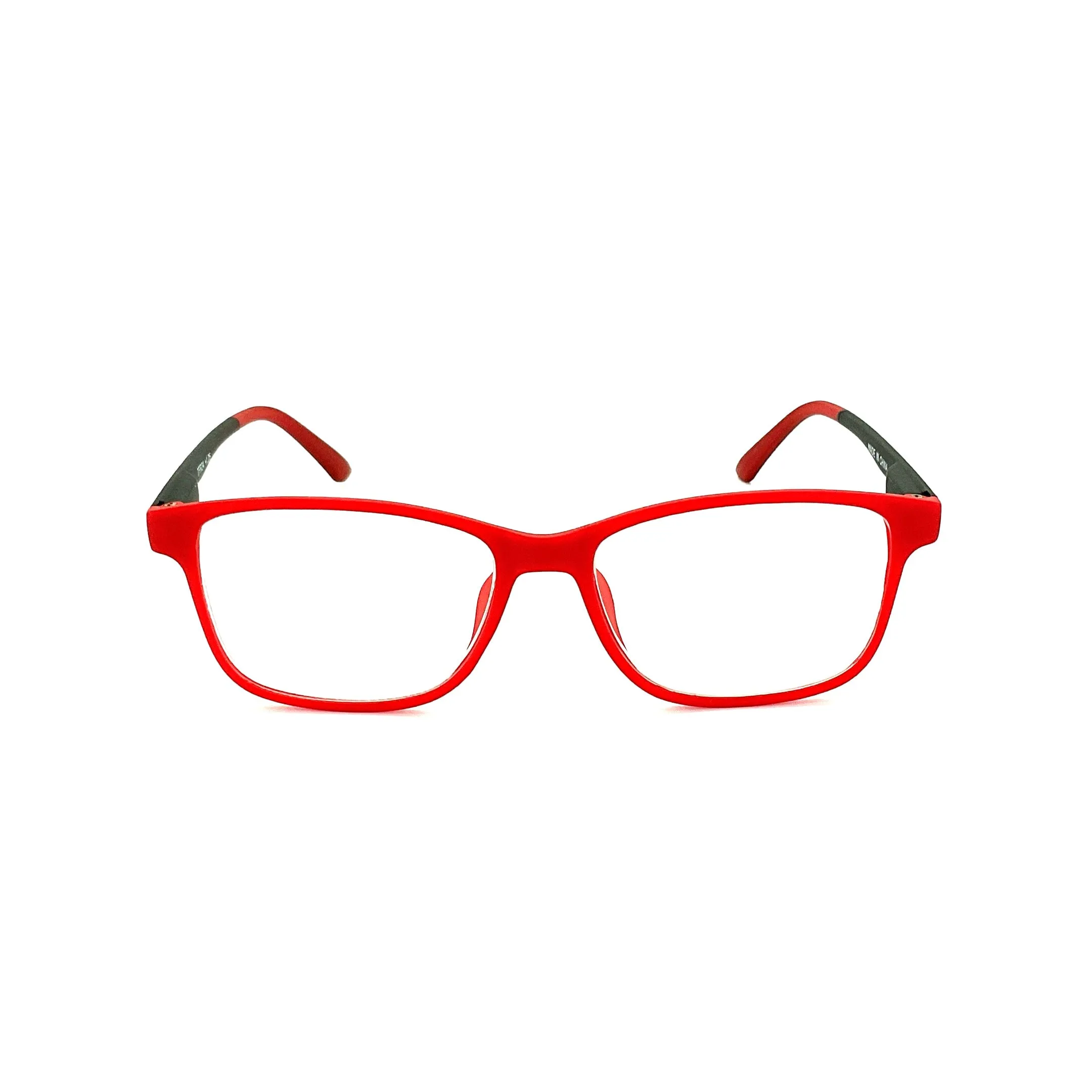 Trendy Fashion Red & Black Reading Glasses