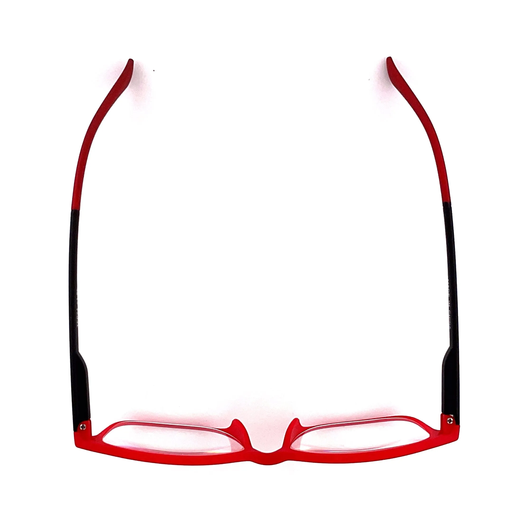 Trendy Fashion Red & Black Reading Glasses