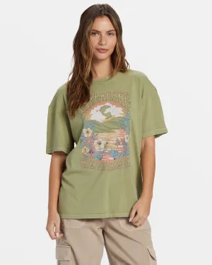 Trippy Paradise T-Shirt - Avocado