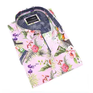 Tropical Pink Short Sleeve Shirt