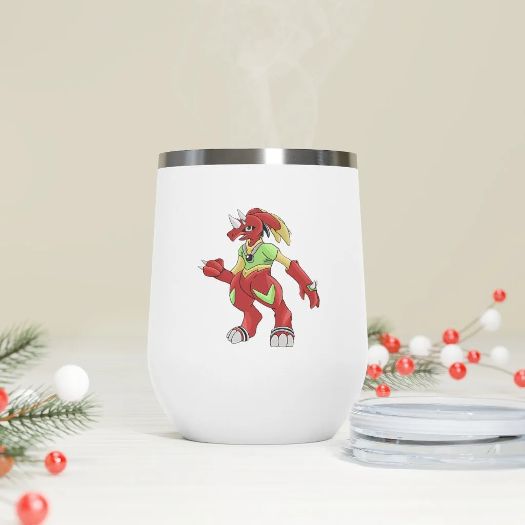 Tsostkibird 12oz Insulated Wine Tumbler