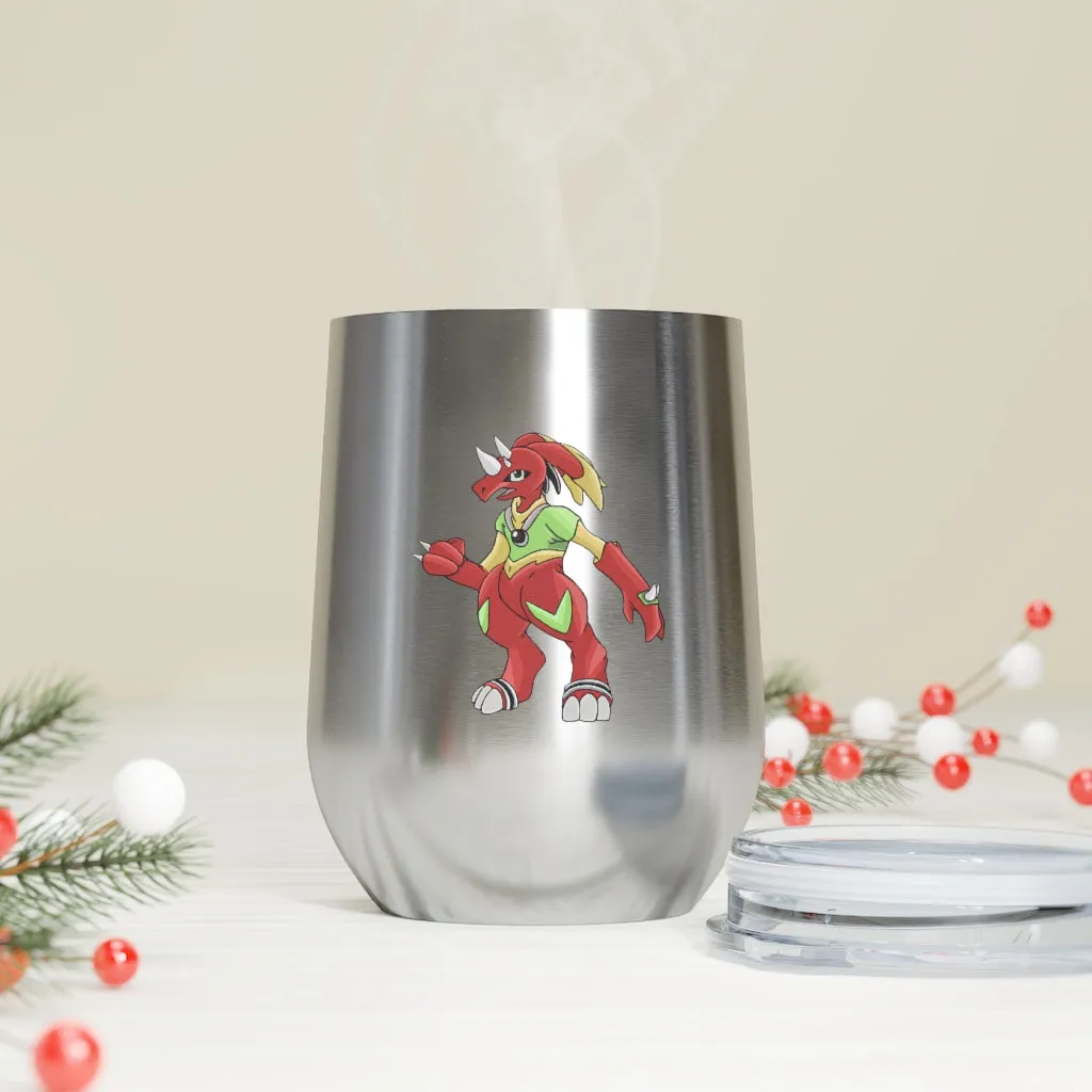Tsostkibird 12oz Insulated Wine Tumbler