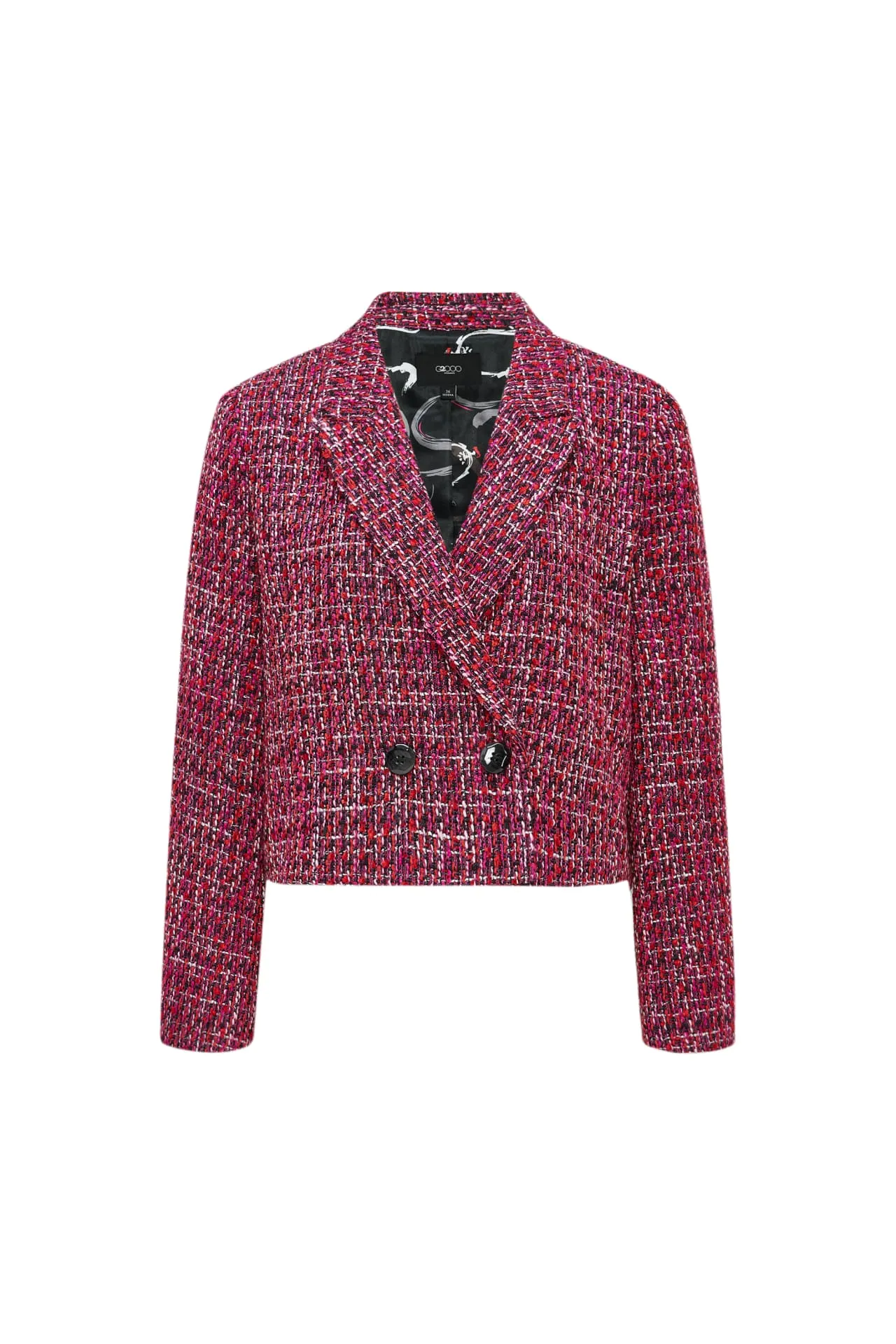 Tweed Cropped Blazer