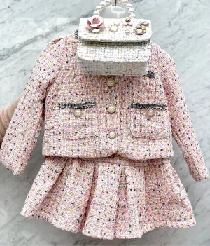 Tweed Girl Set
