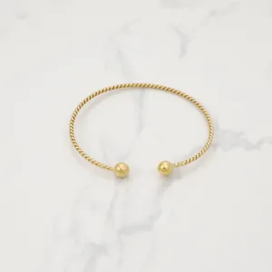 Twist ball Bracelet - Silver