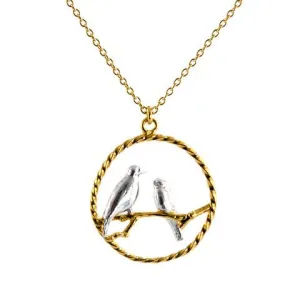 Twisty Lovebird Necklace