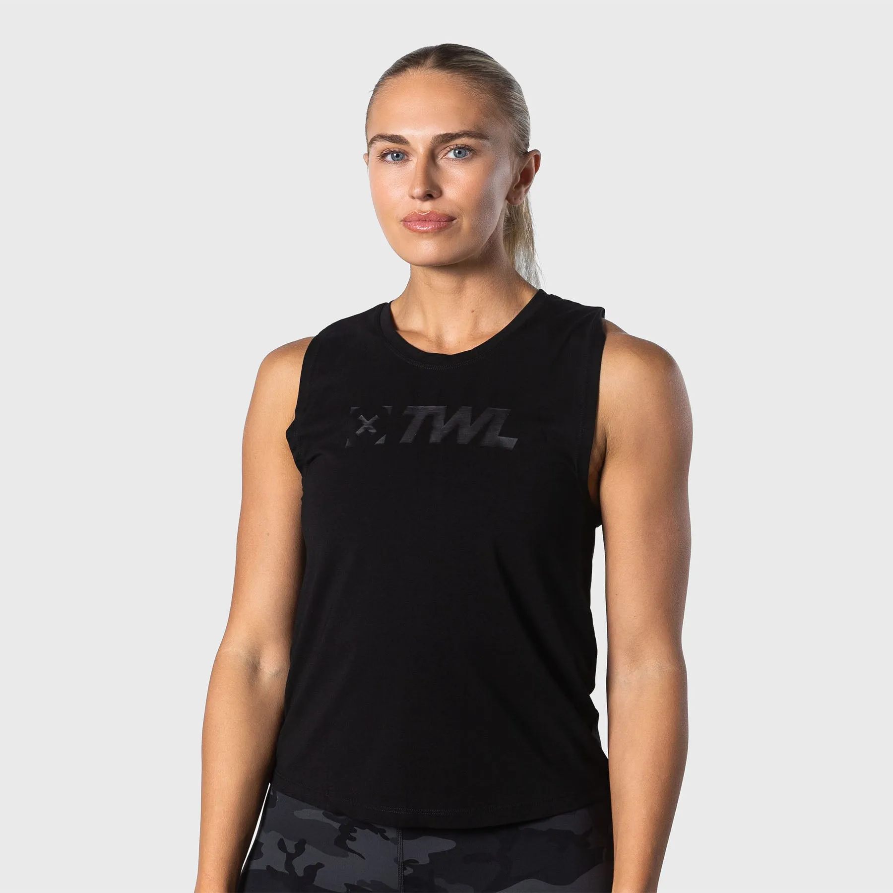 TWL - WOMEN'S EVERYDAY MUSCLE TANK - BLACK