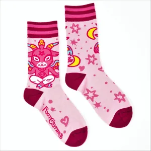 Unisex Cute Baphomet Socks