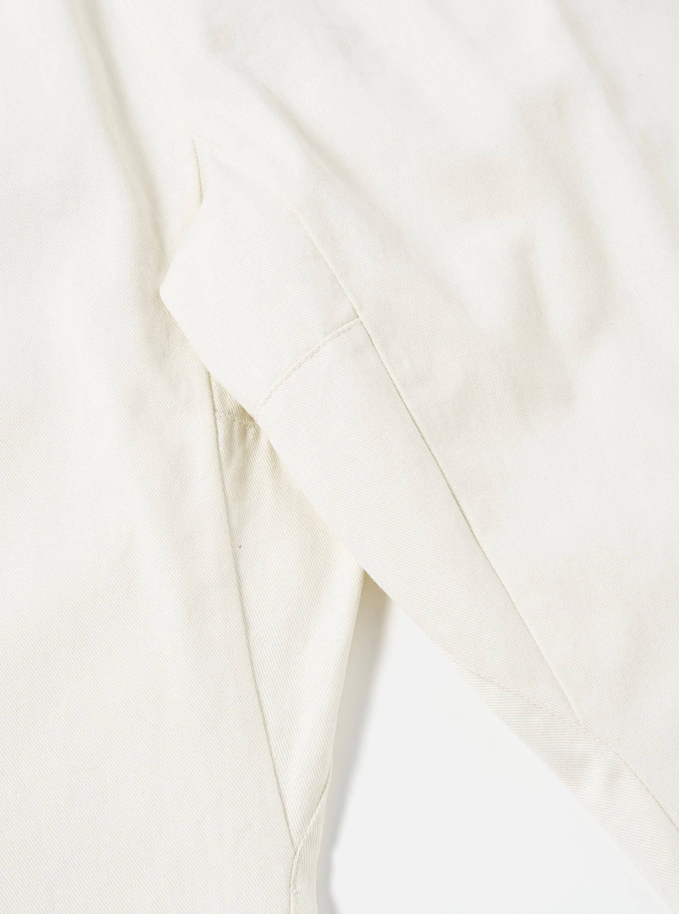 Universal Works Braga Pant in Winter White Winter Twill