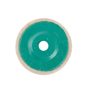 US 10~20 Pack 4'' Wool Finishing Polishing Wheel Disc Buffing Pads Angle Grinder