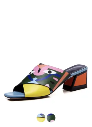 USS Shoes Jonkins Women's With Prints Heeled Sandal