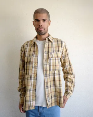 Utility Overshirt, Yellow Plaid