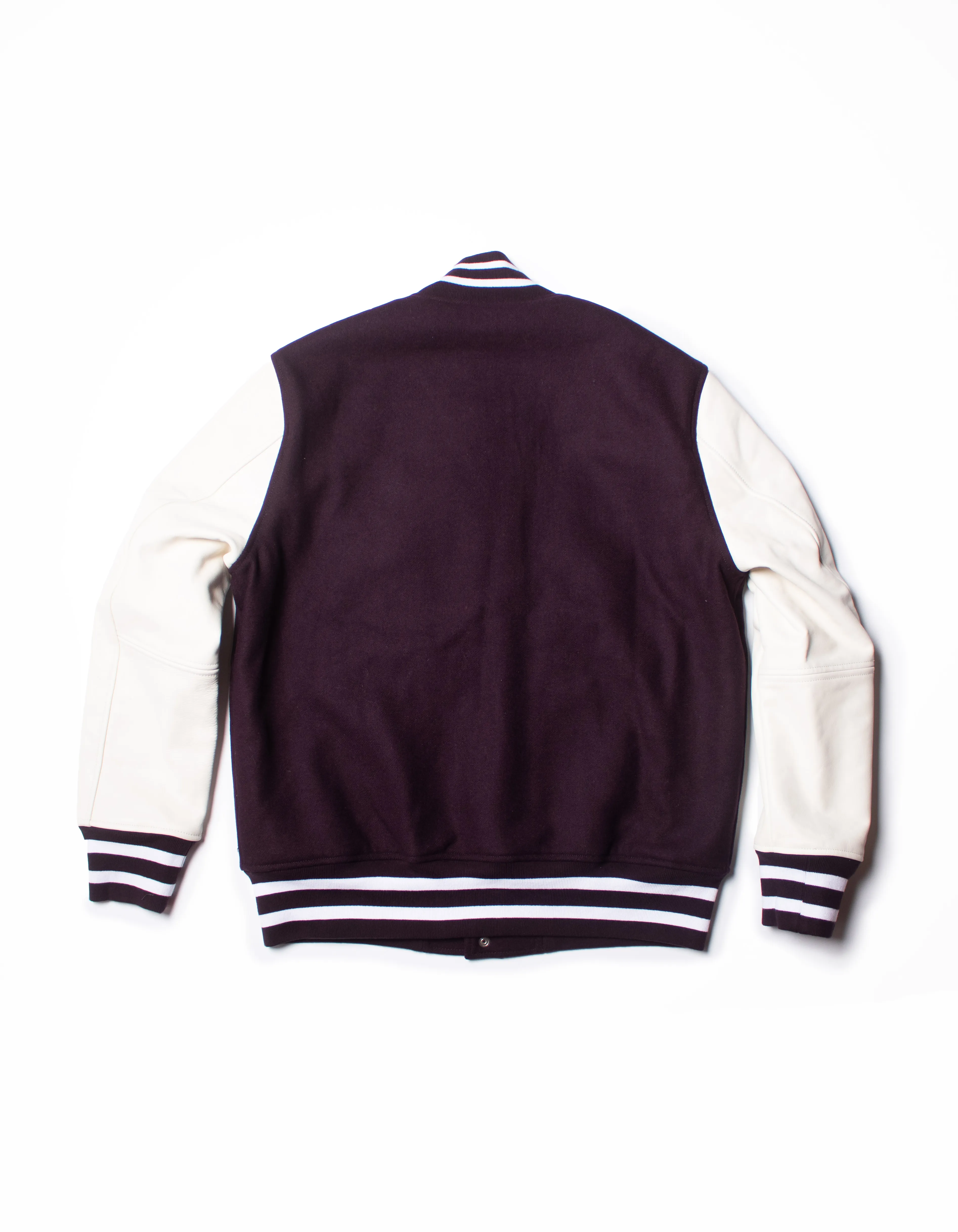 VARSITY JACKET - BURGUNDY