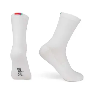 VELOCIO Signature Socks - White