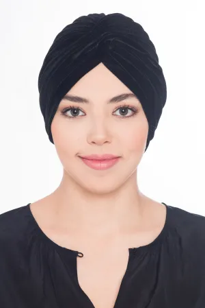 Velour  Cross Turban