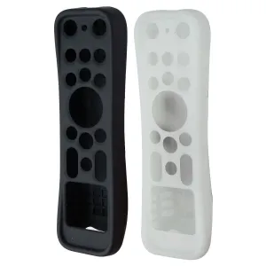 Verizon AQA Protective Silicone Cover for Fios TV One Remote - 1 Black & 1 Glow