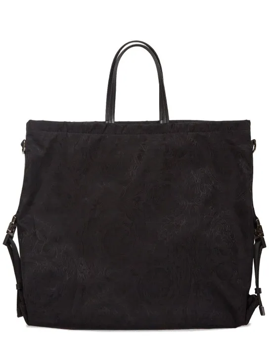 Versace   Barocco nylon tote bag 