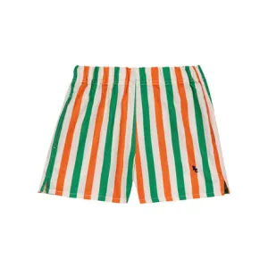 Vertical Stripes woven shorts