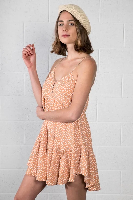 Very J Peach Dress
