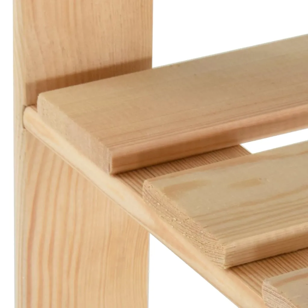 vidaXL Clothes Rack 110x38x170 cm Solid Pinewood