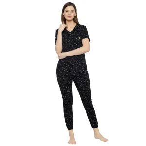 Vimal Jonney Black Women's Night Suit