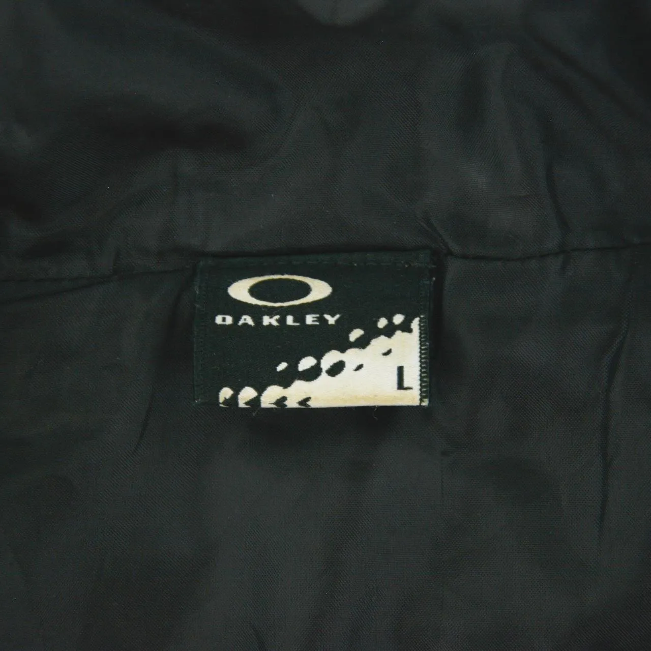 Vintage Oakley Padded Zip Up Jacket Size M