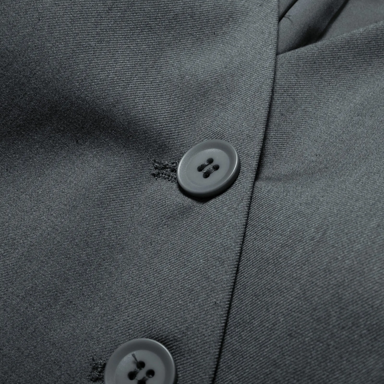 Vintage Oblique Placket Vest Coat V-Neck Handkerchief Hem Waistcoat