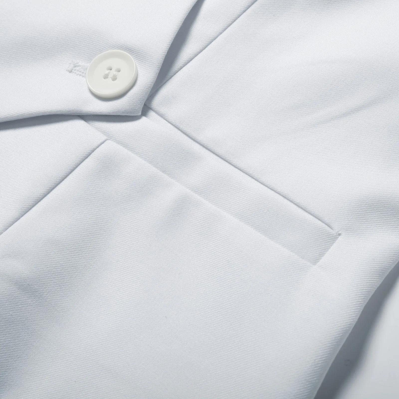 Vintage Oblique Placket Vest Coat V-Neck Handkerchief Hem Waistcoat