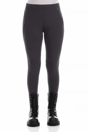 Vintage Violet Cotton Leggings