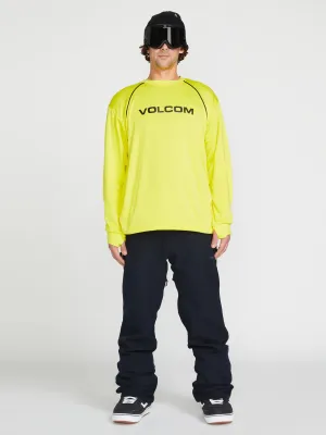 Volcom Waffle Backed Crew Fleece - Snow Apparel