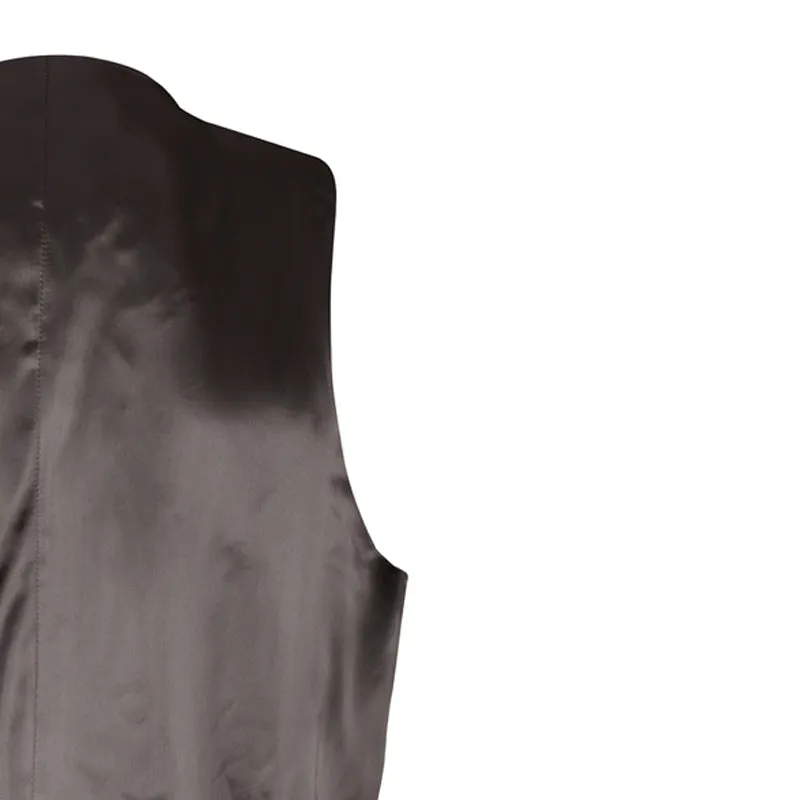 Waistcoat, Charcoal Herringbone