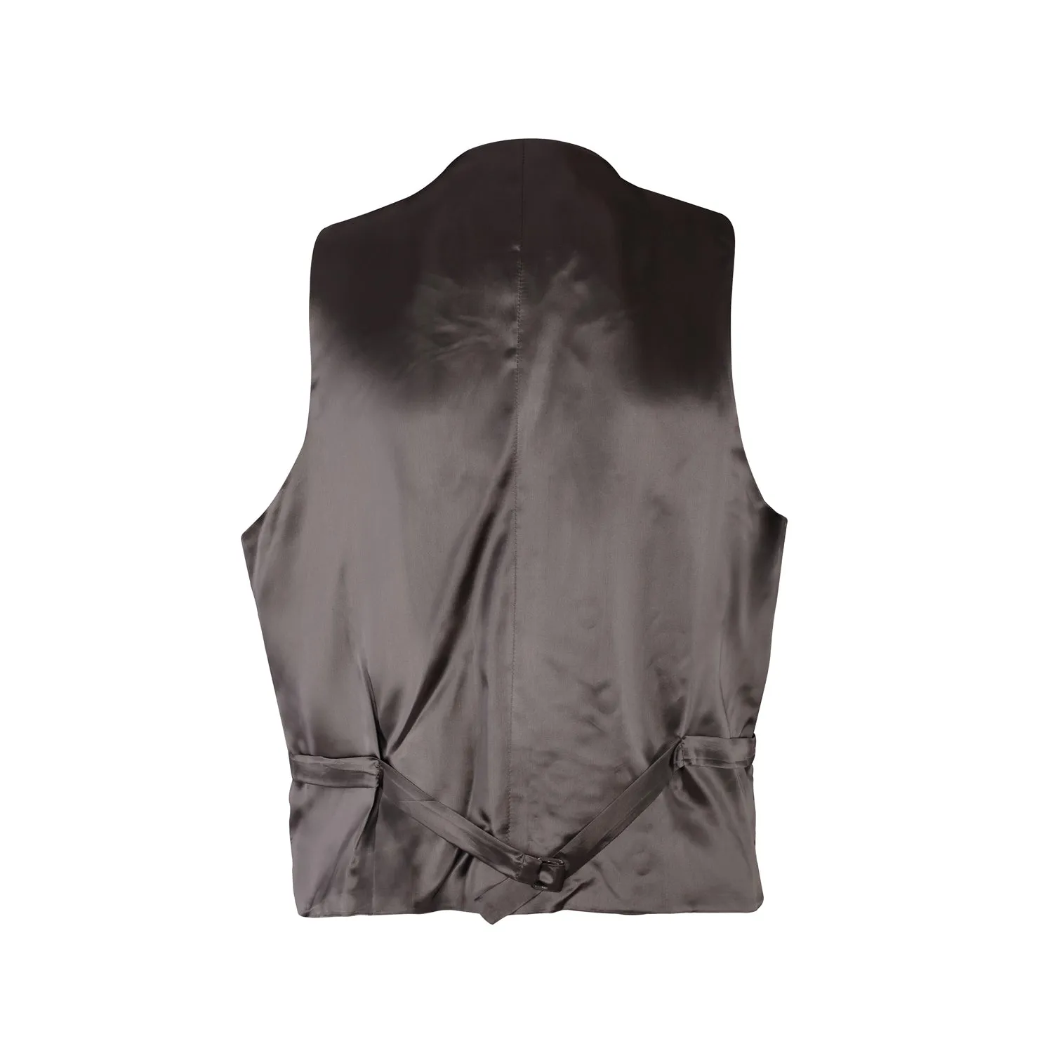 Waistcoat, Charcoal Herringbone