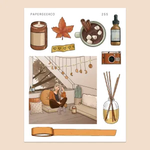 Warm & Cozy - Autumn Stickers 255