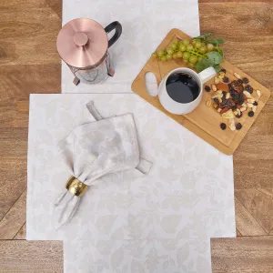 Warm Harvest Leaves Table Linens