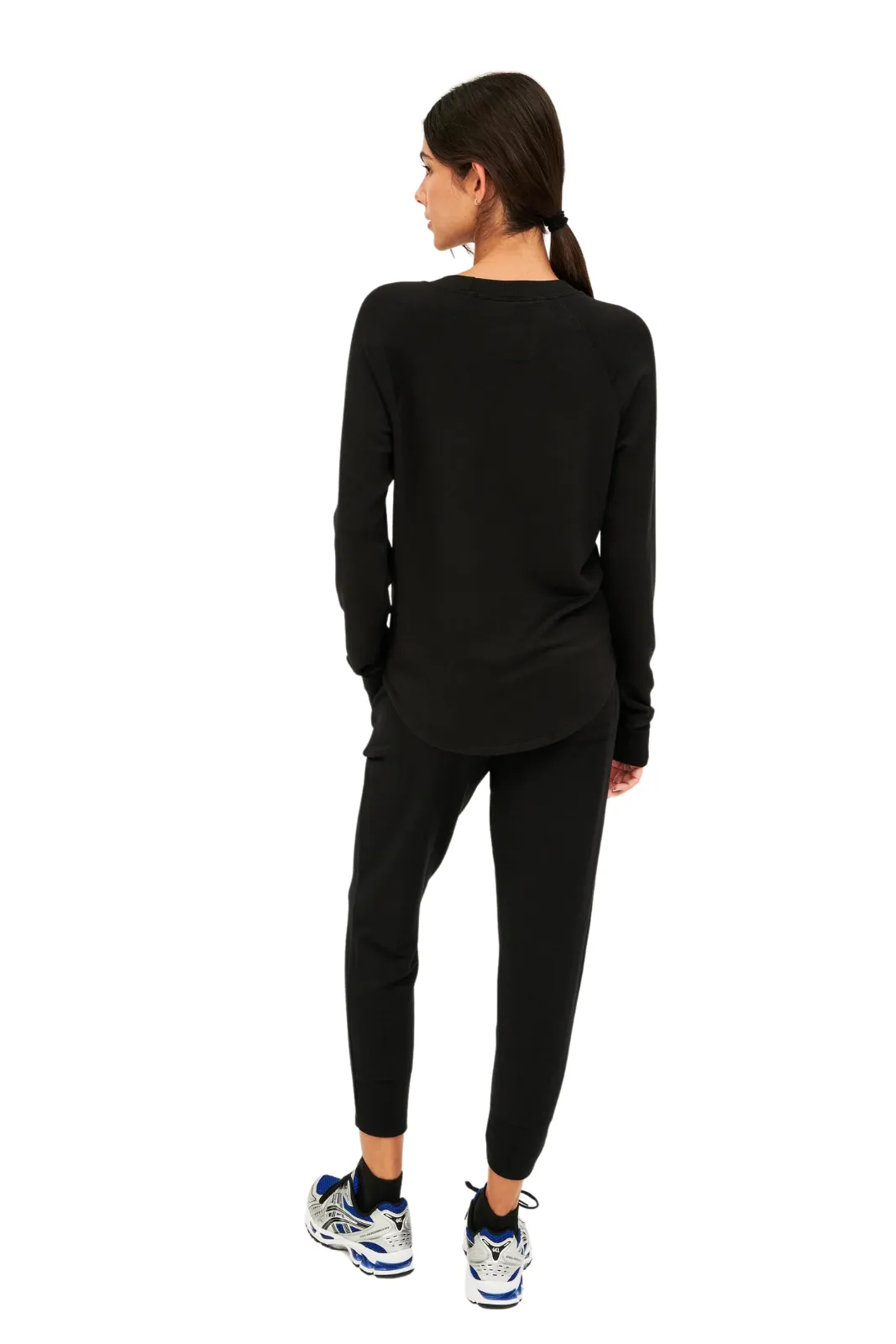 Warm Up Fleece Sweatshirt, Black