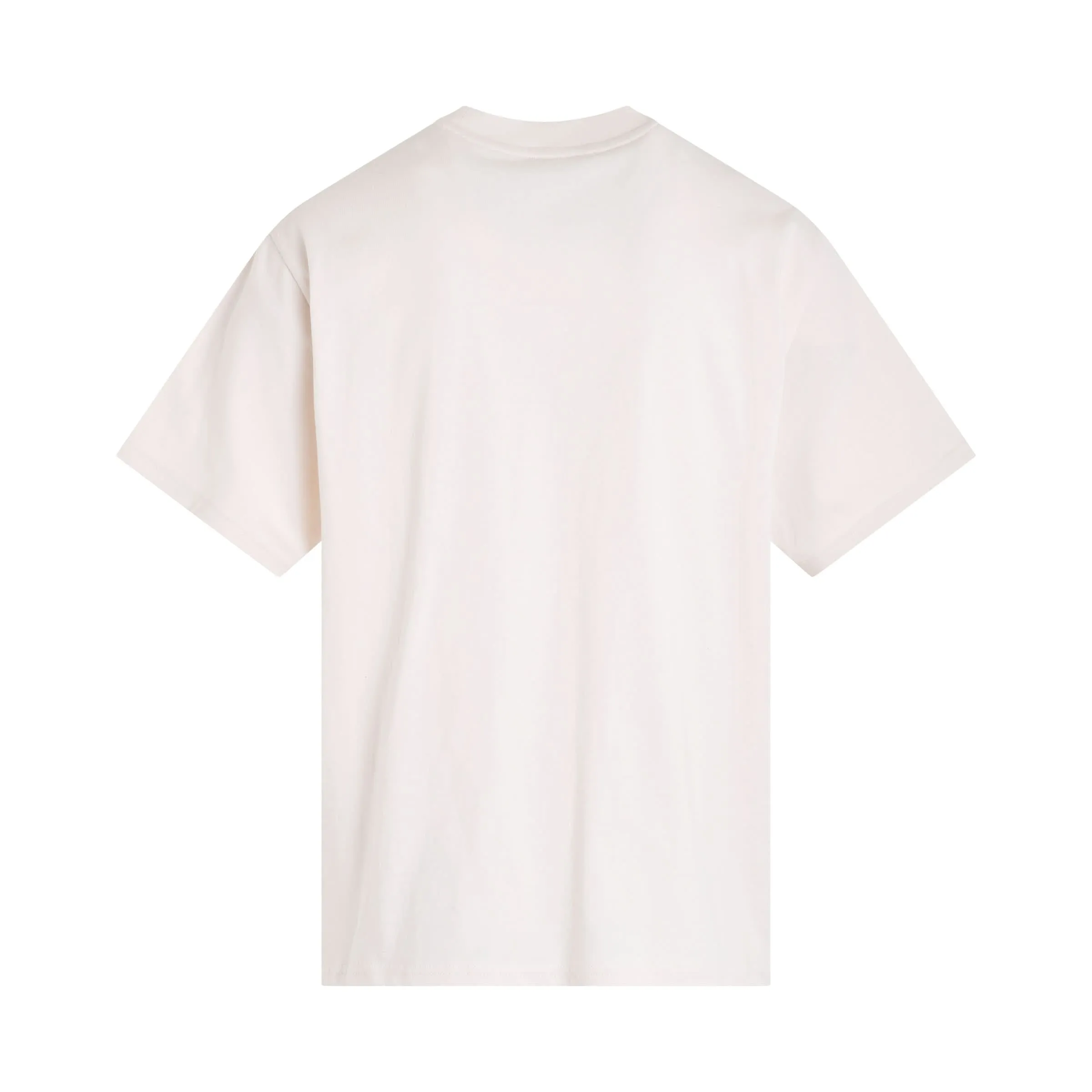 Washed Character T-Shirt in White