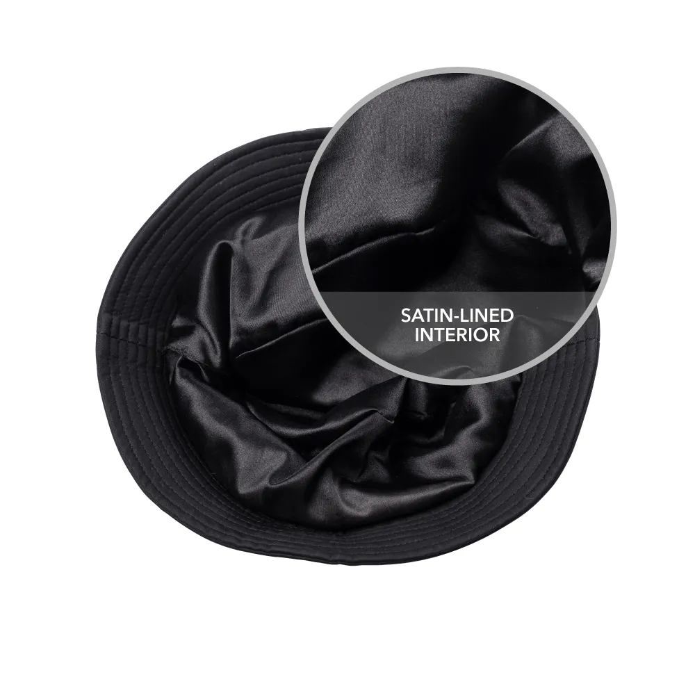 Waterproof, Satin-Lined Bucket Hat