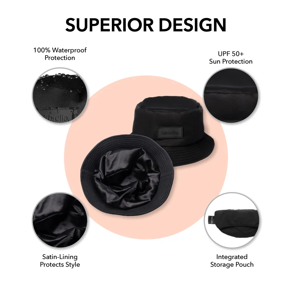 Waterproof, Satin-Lined Bucket Hat