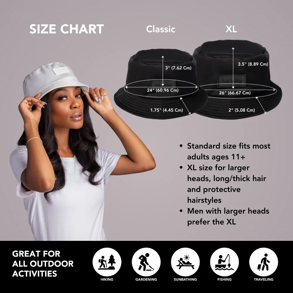 Waterproof, Satin-Lined Bucket Hat