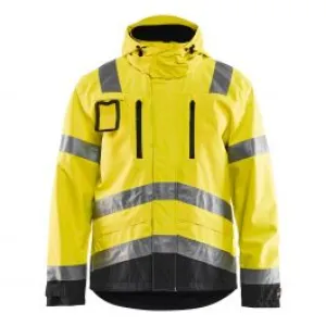 Waterproof&#x20;High&#x20;Vis&#x20;Jacket&#x20;4837&#x20;High&#x20;Vis&#x20;Geel&#x2F;Zwart&#x20;-&#x20;Bl&#xE5;kl&#xE4;der
