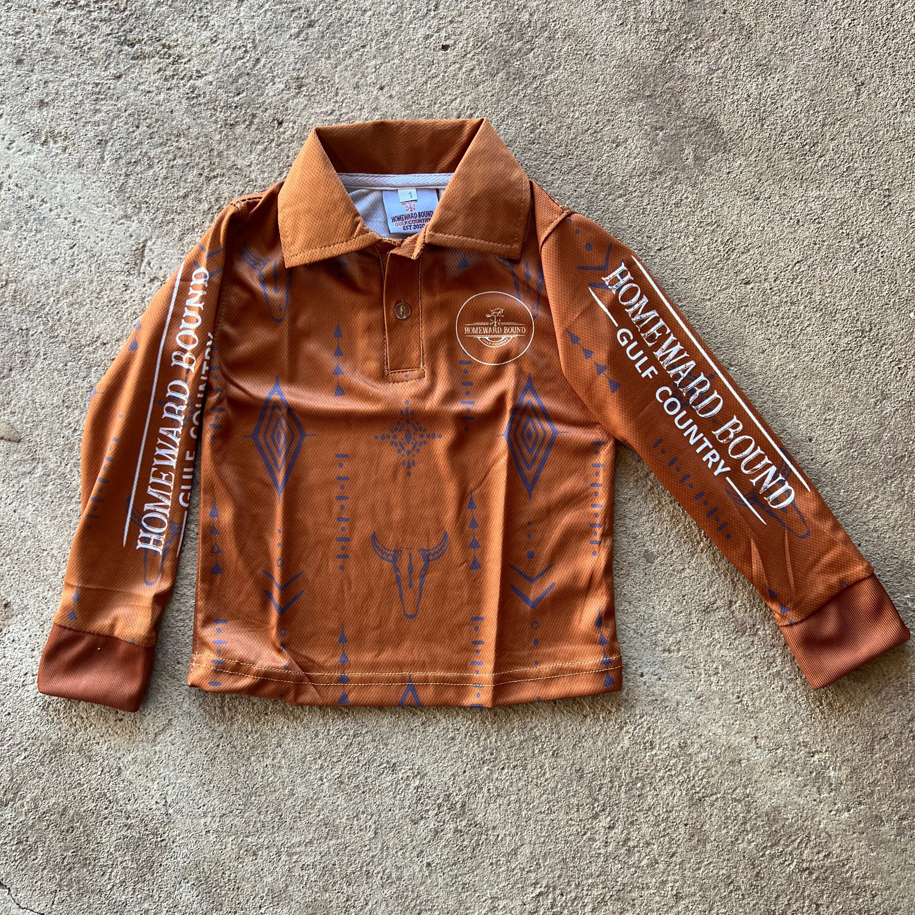 Western - Kids Fishing Shirt