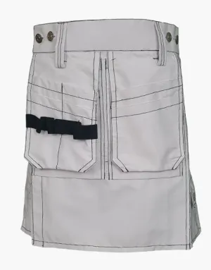 White Carhartt Work Utility Kilt